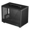 Case pc deepcool ch160 sff/mini-itx/vetro temperato nero [r-ch160-bkngi0-g-1]
