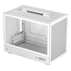 Case deepcool ch160 sff/mini-itx/vetro temperato bianco [r-ch160-whngi0-g-1]