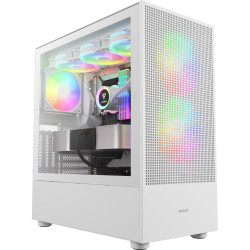Case gamdias mid tower talos e3 elite 3x120mm argb mesh bianco [talose3meshelitewhit]