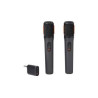 Set di 2 microfoni jbl partybox wireless mic 2,4 ghz nero