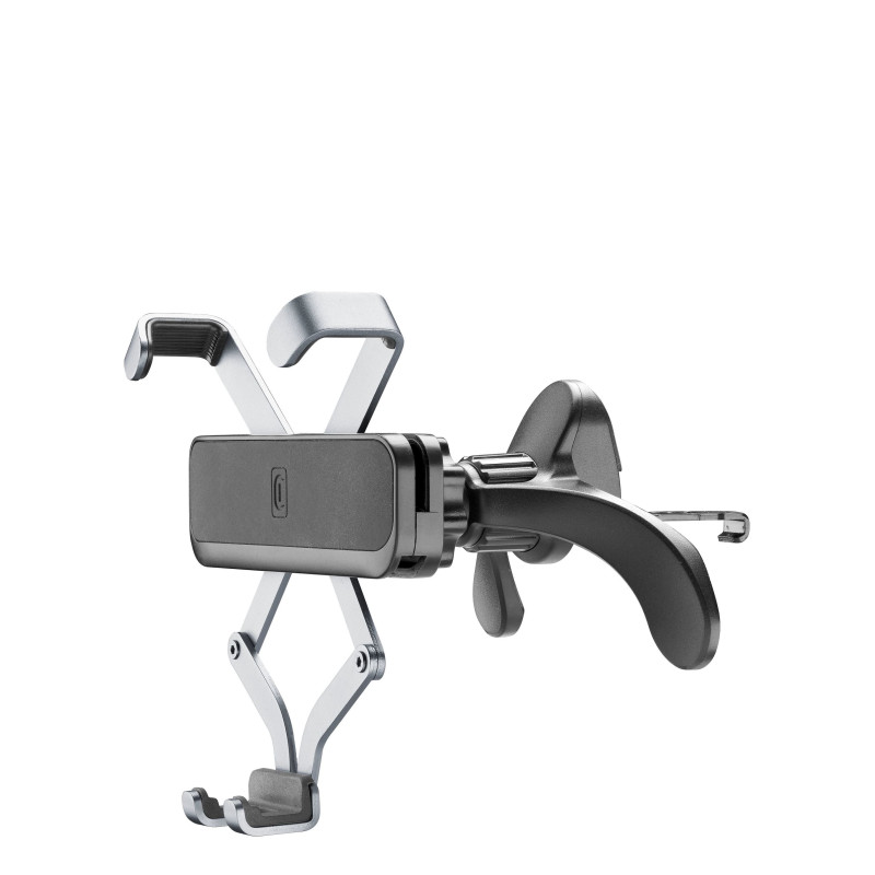 Supporto da auto cellularline slide fit universale alluminio/nero