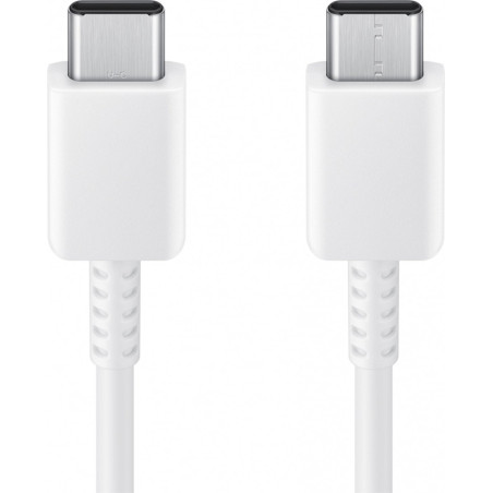 Cavo dati samsung usb-c a usb-c 3a 25w 1m bianco [gp-tou021rfbww]