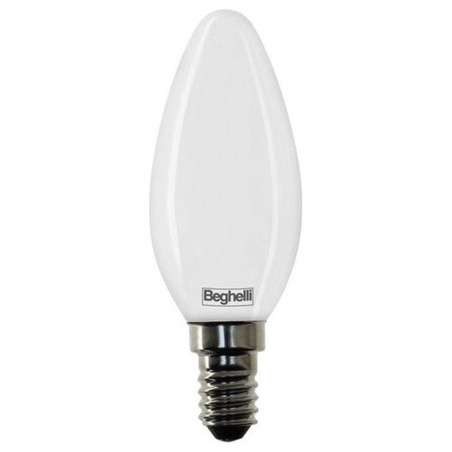 Lampadina led beghelli 56533 tuttovetro led 5w e14 classe e oliva