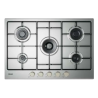 Piano cottura a gas de longhi ylg 75 f 75cm 5fuochi inossidabile