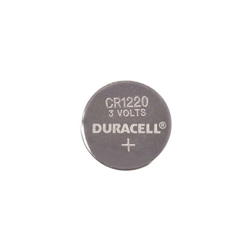 Pila duracell cr1220 batteria al litio 36mah/3v/12.5x2mm/1x10pz