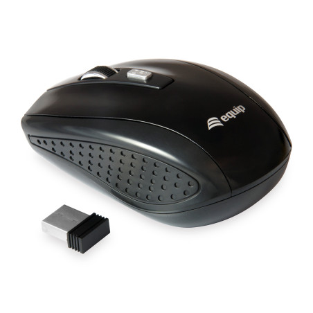 Mouse ottico equip 245104 wireless/ambidestro/tasti premuti 1600dpi