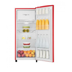 Frigorifero hisense monoporta statico 127x52x52 classe f 165l rosso