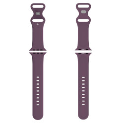 Cinturino celly per apple watch in morbido silicone 38/40/41mm viola