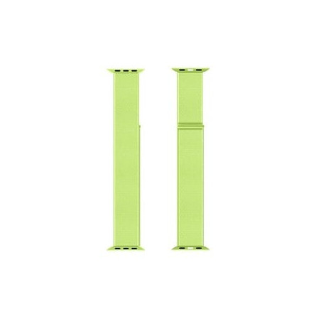 Cinturino celly per apple watch in tessuto 42/44/45mm nero [wbandstrapylf]