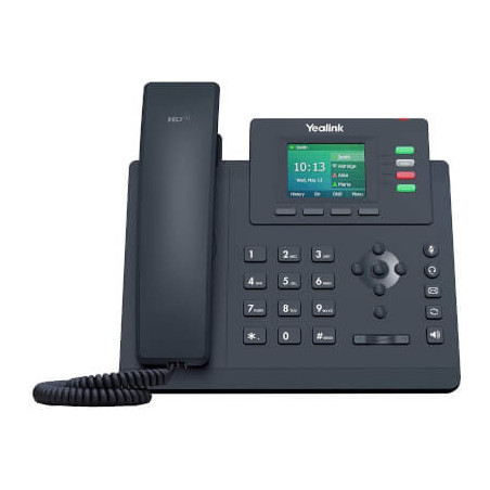 Telefono ip yealink wifi con alimentatore 5w 5v 0.6a [sip-t34w]
