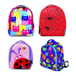 Zainetto lebez baby bag in neoprene 24x21x11cm assortito [81544]