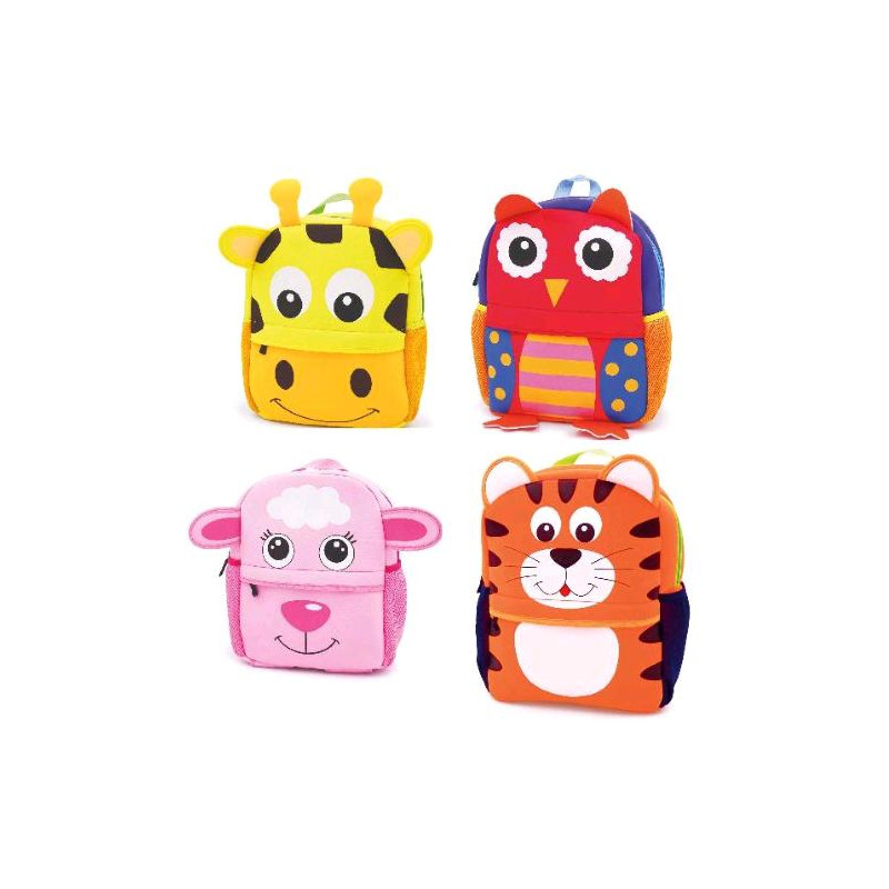 Zainetto lebez baby bag in neoprene 26x32x10cm assortito [61592-24]