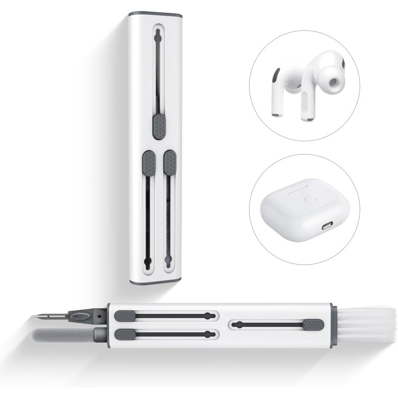 Kit di pulizia celly 4in1 per tws 4.33x0.86x0.59'' bianco