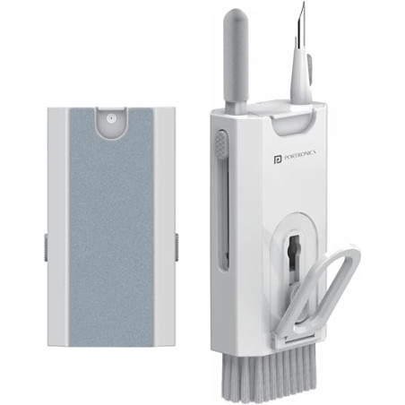 Kit di pulizia celly 8in1 per smartphone 7x4cm bianco [cleaningkit8in1]