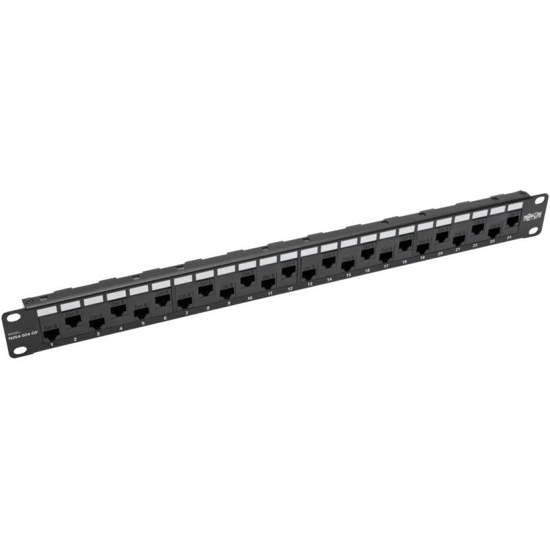 Multipresa rack tripp lite 24port 19pollici 568b 1urm taa nero [zzn254-024]