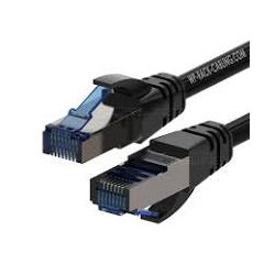 Cavo di rete wp europa patch u/utp cat.6a 0.5m nero [wpc-pat-6au005bl]