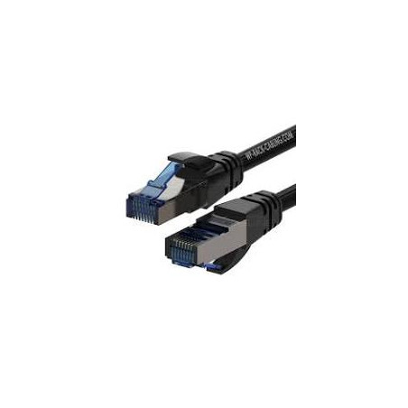 Cavo di rete wp europa patch u/utp cat.6a 0.5m nero [wpc-pat-6au005bl]