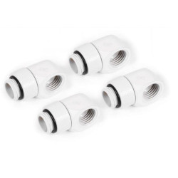 Connettore alphacool a l girevole g1/4 maschio a g1/4 femmina 4pz