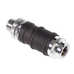 Es sgancio rapido alphacool blh1a ig-ig g1/4" cromo/nero