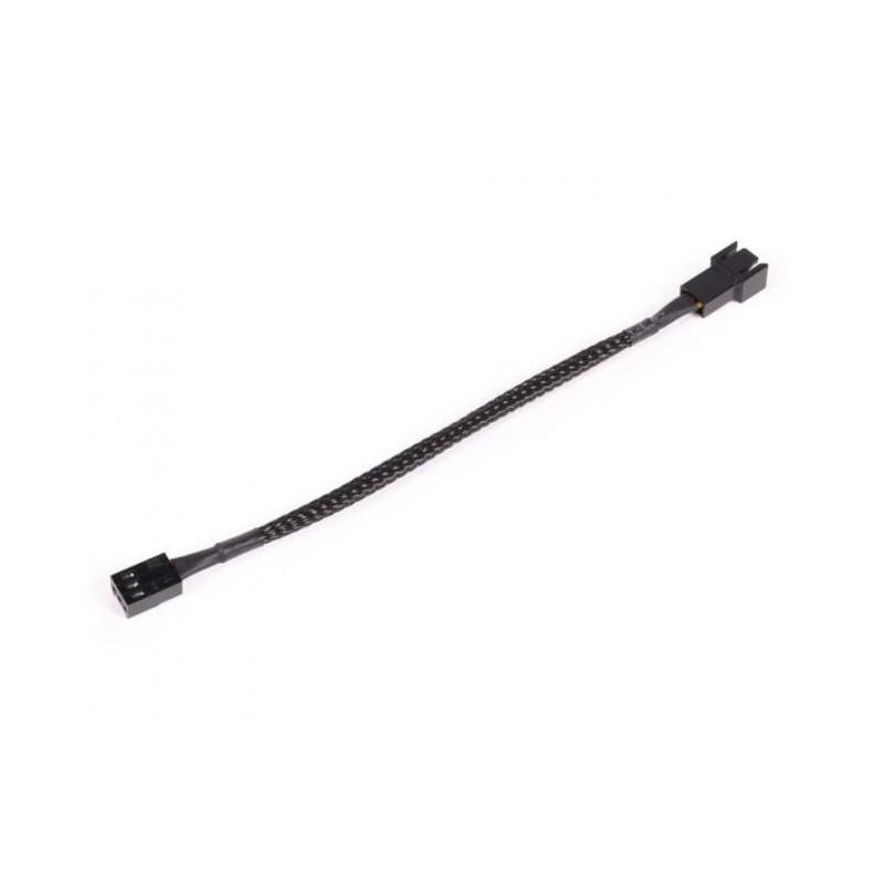 cavo ventola alphacool 3 pin a 3 pin prolunga 15cm nero [18685]