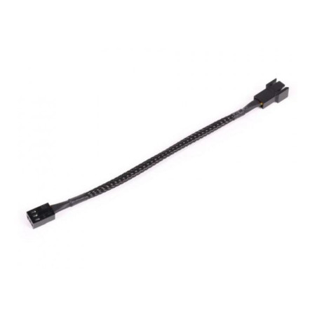 cavo ventola alphacool 3 pin a 3 pin prolunga 15cm nero [18685]