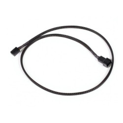 Cavo ventola alphacool 3 pin a 3 pin prolunga 60cm nero [18687]