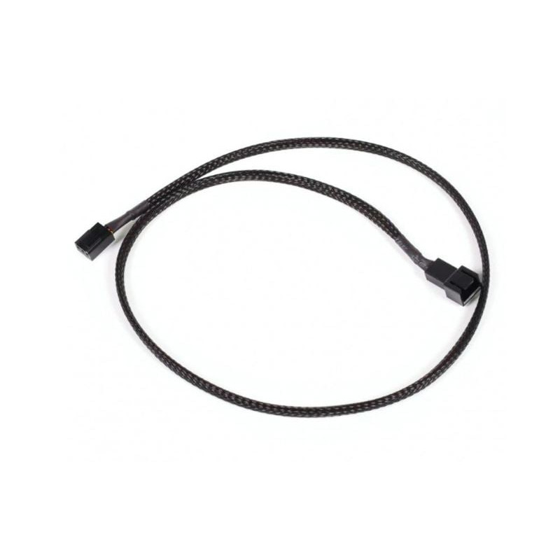 Cavo ventola alphacool 3 pin a 3 pin prolunga 60cm nero [18687]
