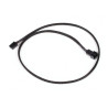 Cavo ventola alphacool 3 pin a 3 pin prolunga 60cm nero [18687]