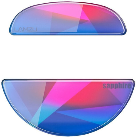 Accessori lamzu sapphire pattini per atlantis og v2 0.8mm rosa/blu