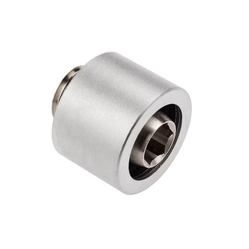 raccordo optimus flex 16/10mm argento satinato