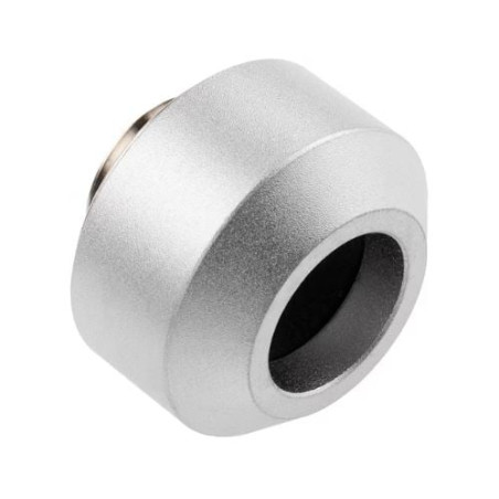 Raccordo optimus hardtube 12mm argento satinato