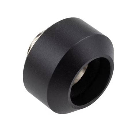 Raccordo optimus hardtube 14mm nero satinato