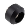 Raccordo optimus hardtube 14mm nero satinato