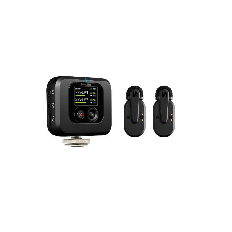 Microfono shure movemic mv-two-kit nero