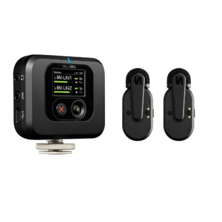 Microfono shure movemic mv-two-kit nero