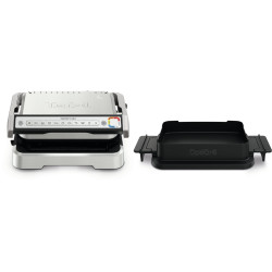 Grill elettrico tefal gc774d10 optigrill 4in1 2100w acciaio inossidabile