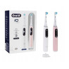 Set spazzolino oral-b io6 duopack rosa/bianco 2pz [4210201381877]