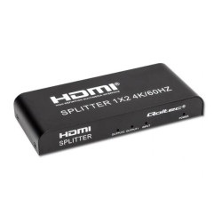Splitter hdmi qoltec 4kx2k 6gbit/s 60hz nero [51797]