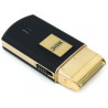 Rasoio mobile shave da viaggio gold edition nero [07057-016]