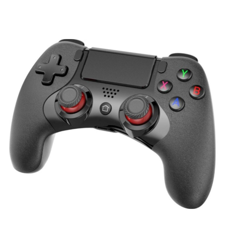 Controller ibox aurora gp4 gamepad per ps4/pc/android rosso/nero