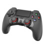 Controller ibox aurora gp4 gamepad per ps4/pc/android rosso/nero