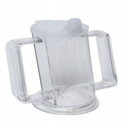 Tazza sundo per persona disabile trasparente [21250]