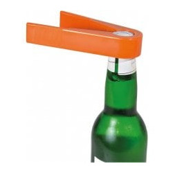 Apriscatole sundo a vite delle bottiglie arancione [22444]