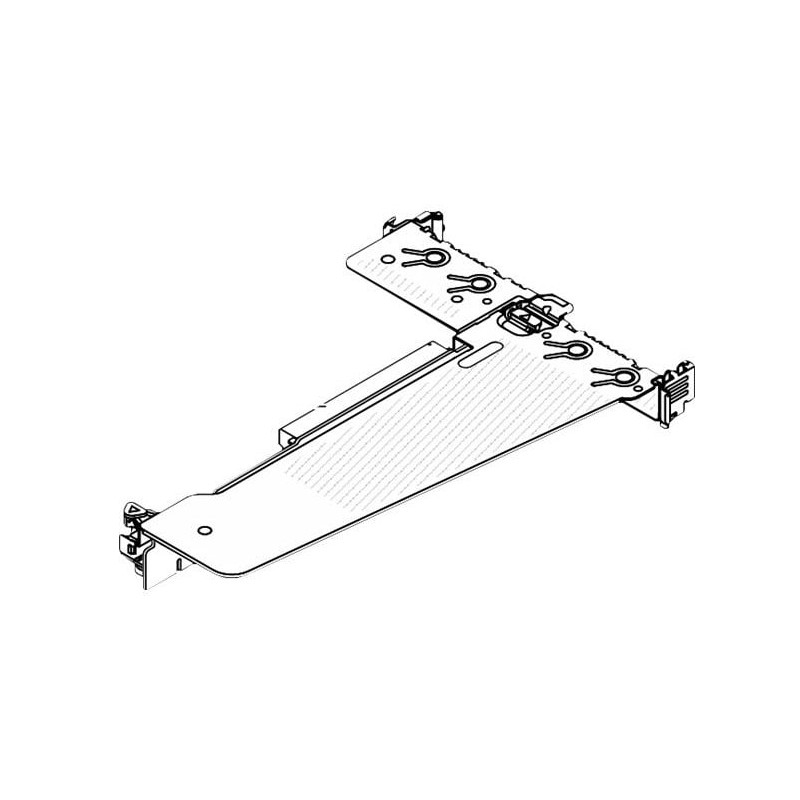 Scheda riser lenovo 4xh7a83845 per thinksystem v3 g5 riser1 lp+lp