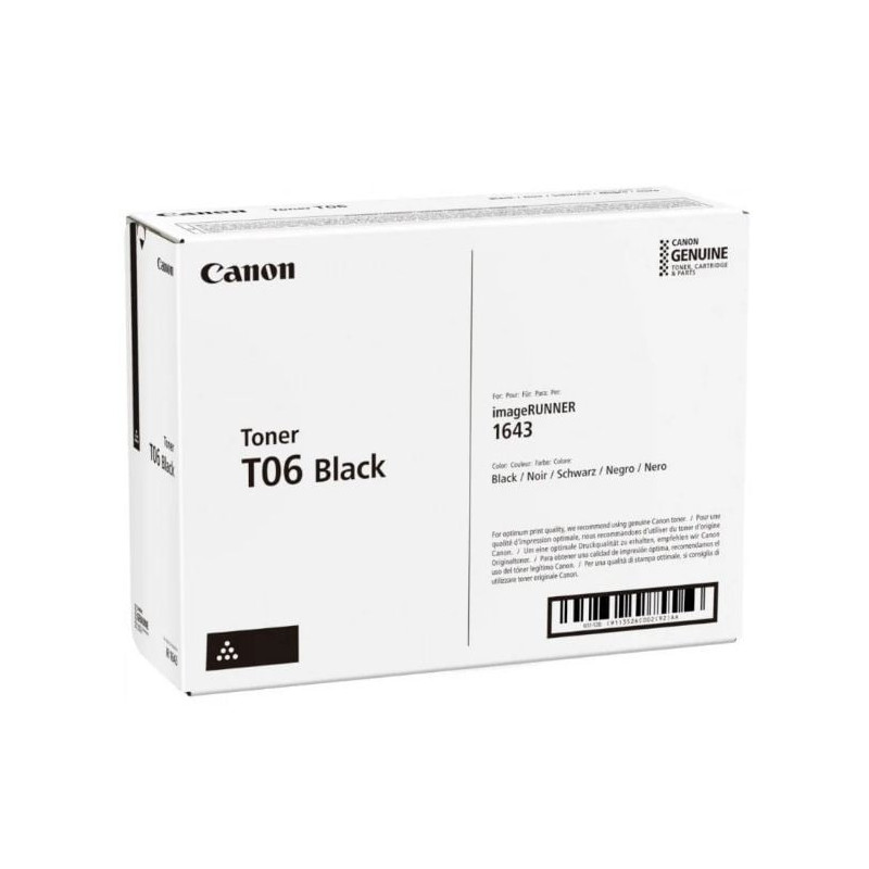 Toner canon t06 20500pagine nero [3526c002aa]