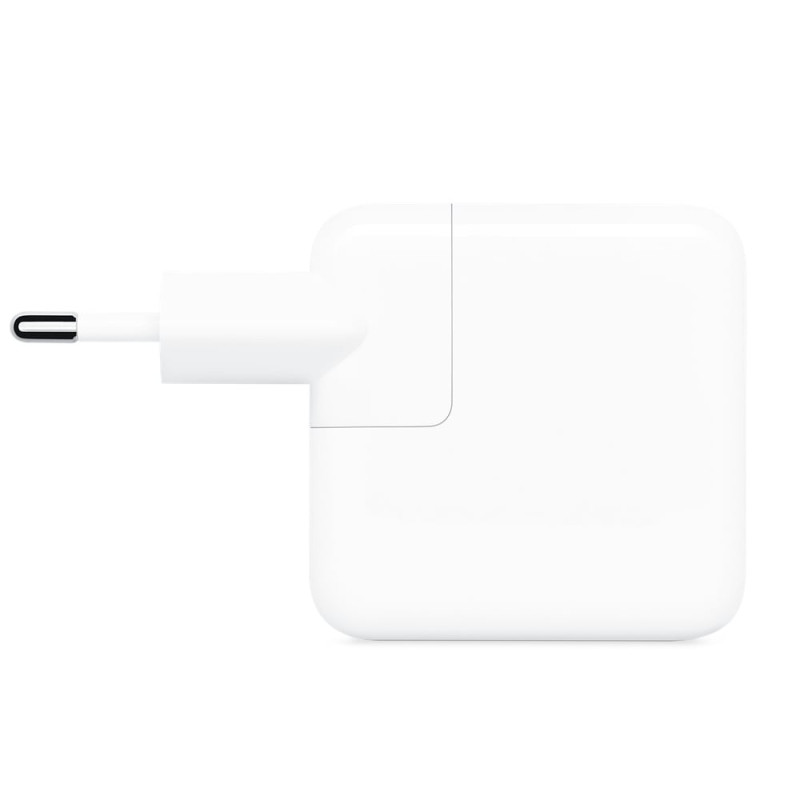 alimentatore da rete apple usb-c per laptop 30w bianco [mw2g3zm/a]