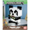Luce notturna paladone lampada a soggetto panda multicolore