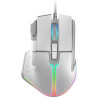 Mouse mars gaming mm-xt gaming rgb 12800dpi 9-pulsanti bianco