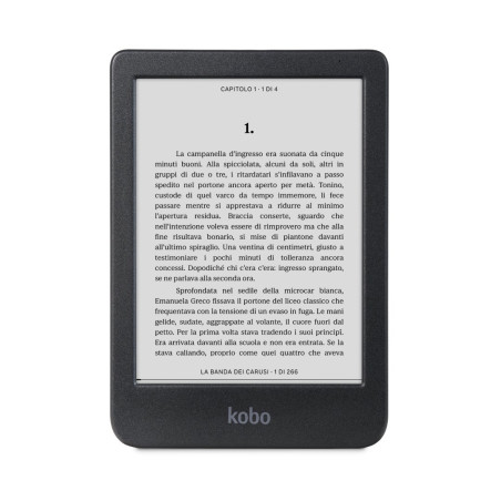 Lettore e-book kobo clara bw touchscreen 6"/16gb/wi-fi