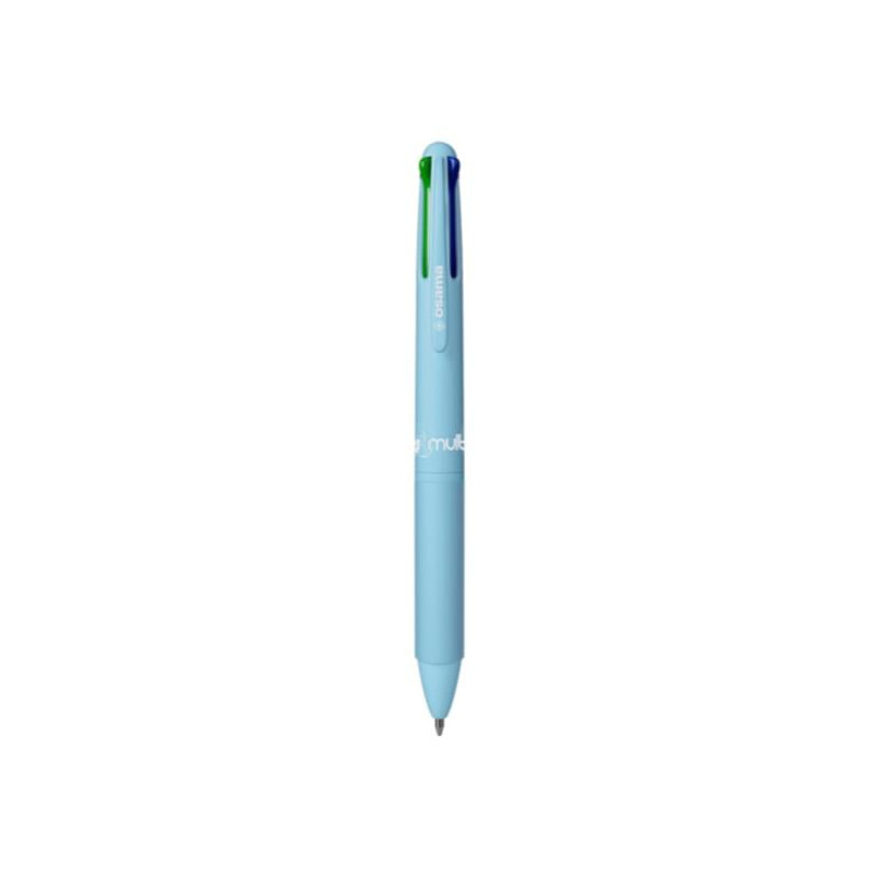 Penna a sfera osama cf12 4multi pastel light blue con 4 colori di